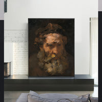 Head of Saint Matthew by Rembrandt Harmenszoon van Rijn