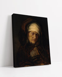Head of an Aged Woman by Rembrandt Harmenszoon van Rijn