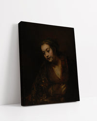 Hendrickje Stoffels  by Rembrandt Harmenszoon van Rijn