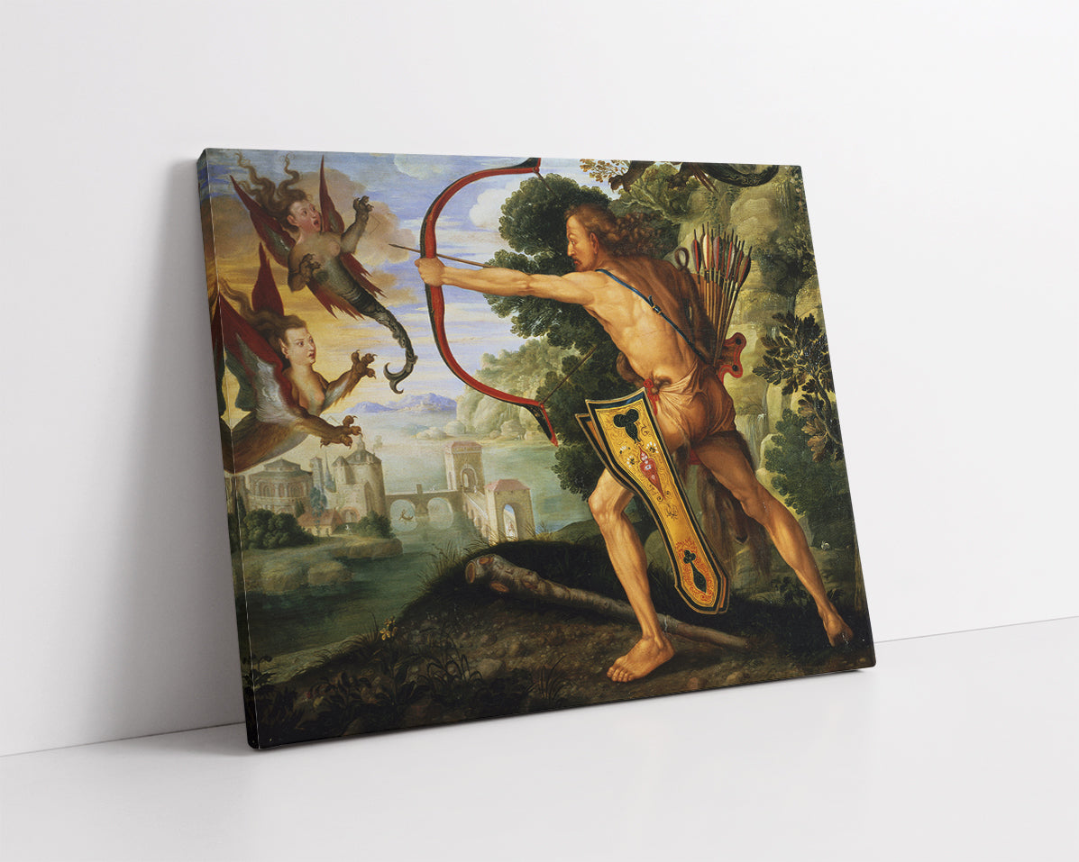 Hercules and the Stymphalian Birds by Albrecht Durer