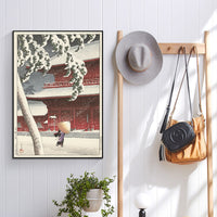 Het_Zojo_heiligdom_in_Shiba_Shiba_Zojoji by Kawase Hasui