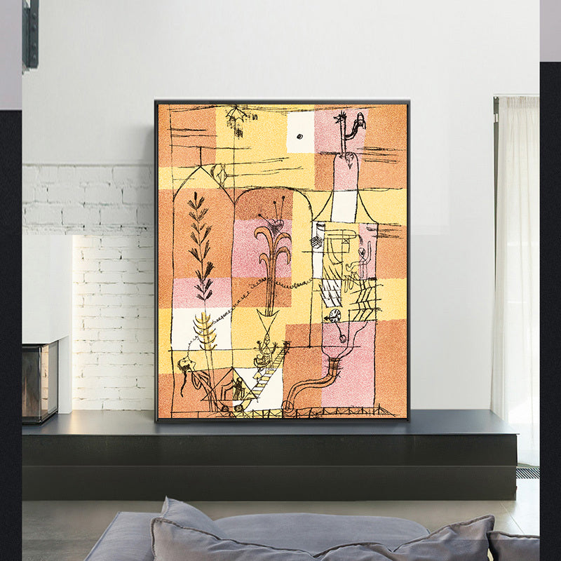 In the Spirit of Hoffmann  by Paul Klee