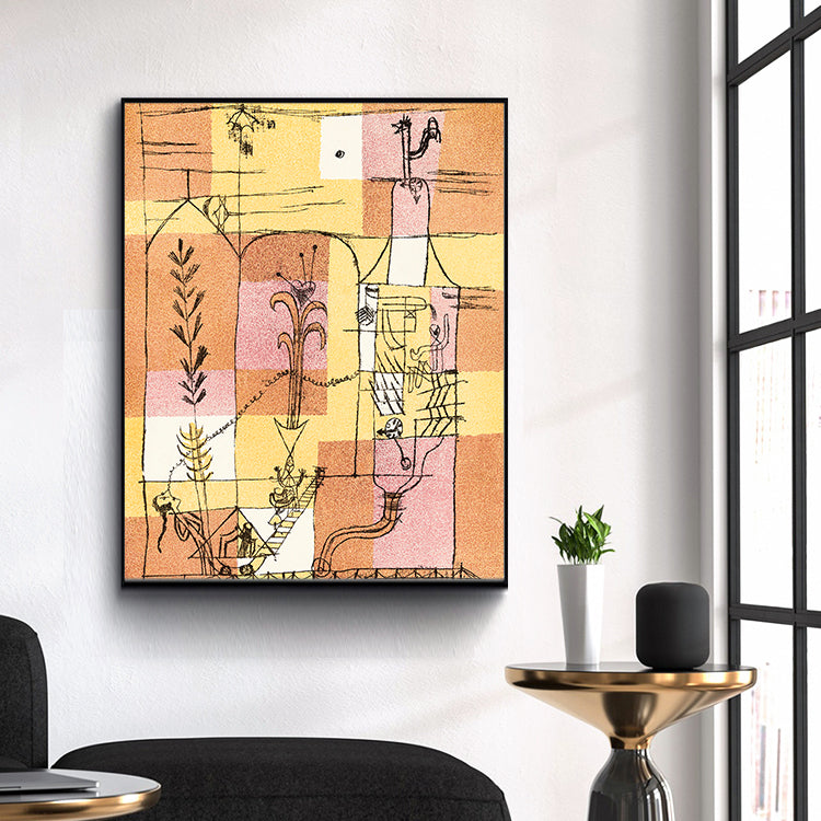 In the Spirit of Hoffmann  by Paul Klee