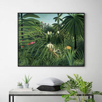 Jaguar Attacking a Horse by Henri Rousseau