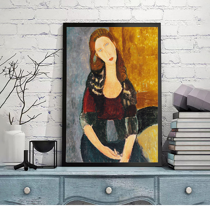 Jeanne Hebuterne by Amedeo Modigliani