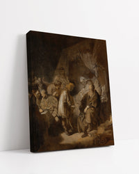 Joseph Relating His Dreams to His Parents and Brothers by Rembrandt Harmenszoon van Rijn