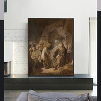 Joseph Relating His Dreams to His Parents and Brothers by Rembrandt Harmenszoon van Rijn