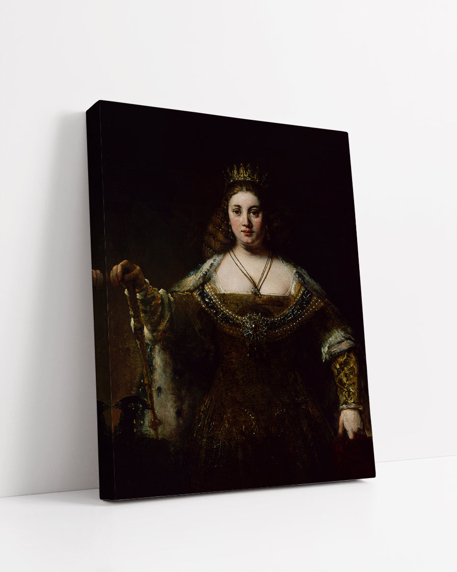 Juno by Rembrandt Harmenszoon van Rijn