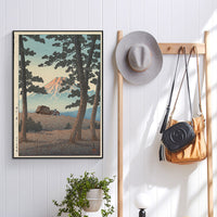 Selection_of_Views_of_the_Tokaido-Dusk_At_Taganoura_Beach by Kawase Hasui