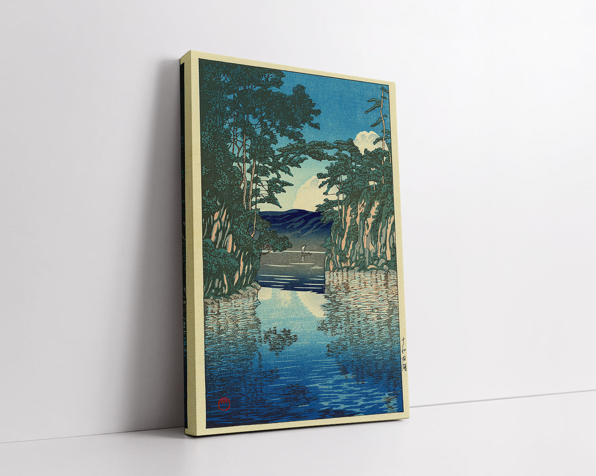 The_New_8_Best_Scenery_Of_Japan-Lake_Towada- by Kawase Hasui