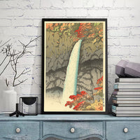 The_New_8_Best_Scenery_Of_Japan-Nikko_Kegon_Waterfall  by Kawase Hasui