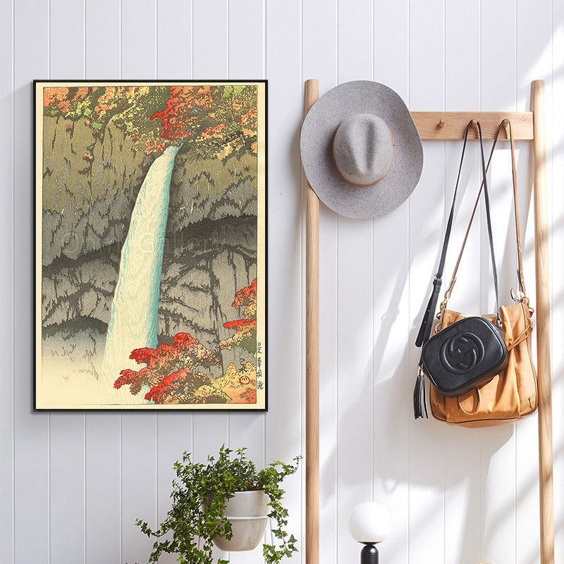 The_New_8_Best_Scenery_Of_Japan-Nikko_Kegon_Waterfall  by Kawase Hasui