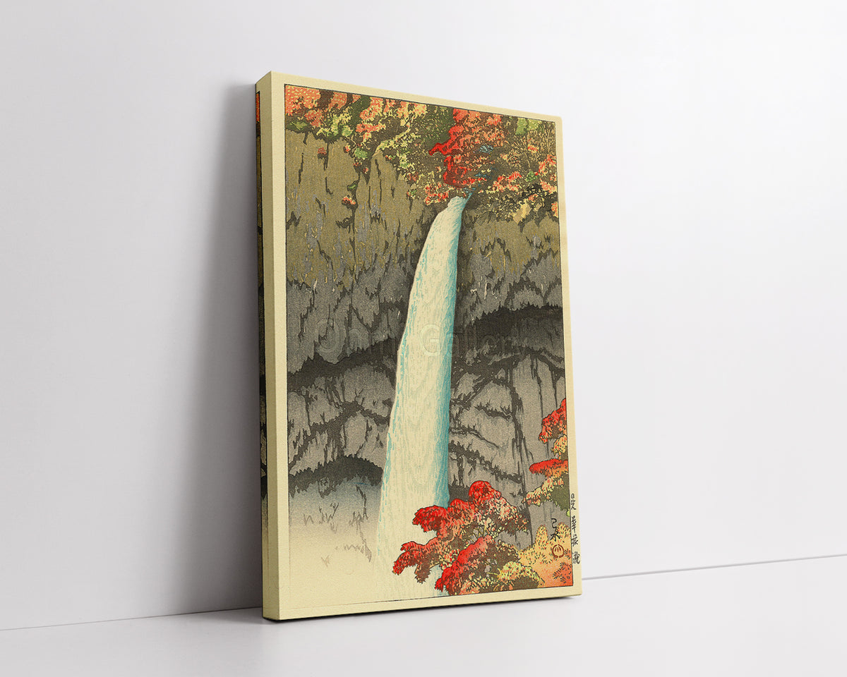 The_New_8_Best_Scenery_Of_Japan-Nikko_Kegon_Waterfall  by Kawase Hasui