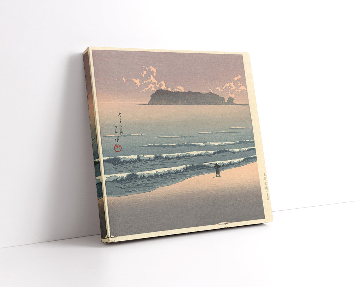 Shichirigahama-Seven Mile Beach by Kawase Hasui