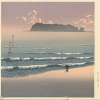 Shichirigahama-Seven Mile Beach by Kawase Hasui