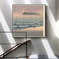 Shichirigahama-Seven Mile Beach by Kawase Hasui