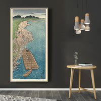 Yaguch by Kawase Hasui