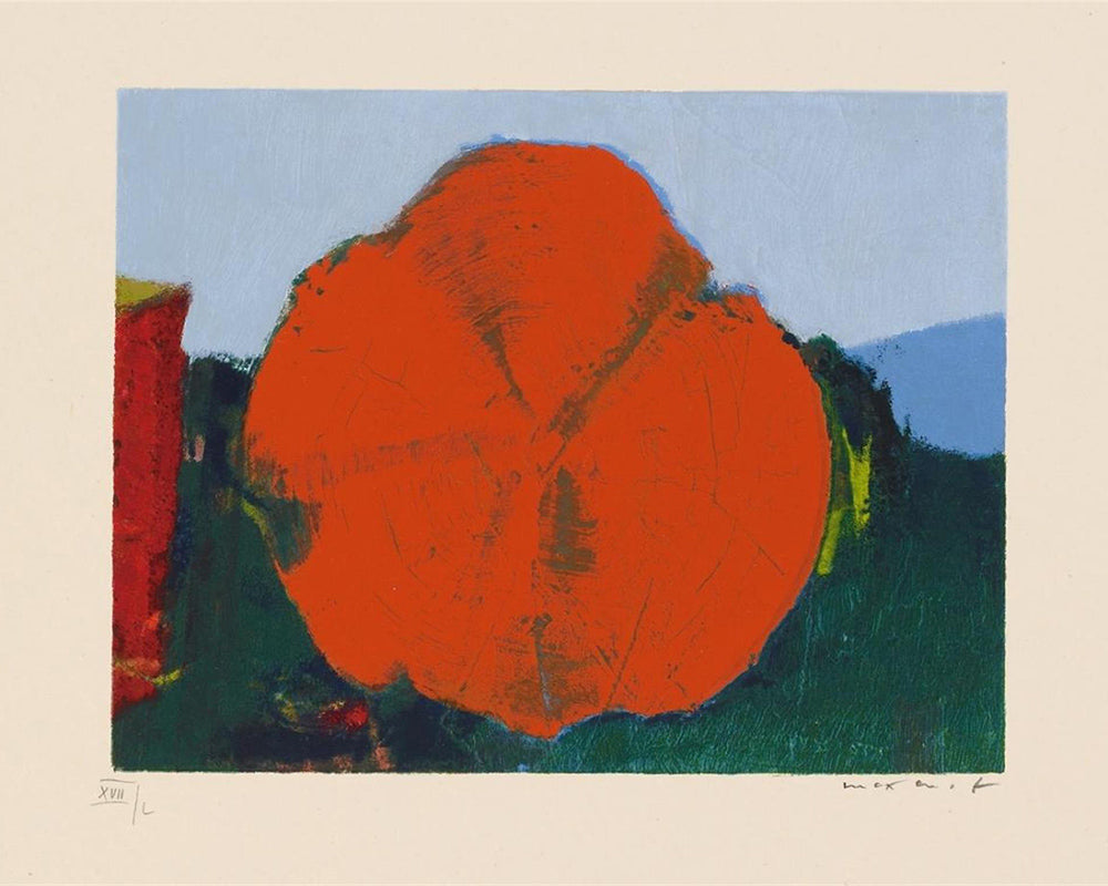 Rote Blume II Red Blosso by Max Ernst