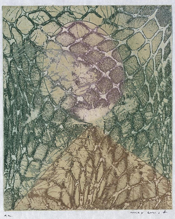 Zu Samuel Beckett aus e by Max Ernst