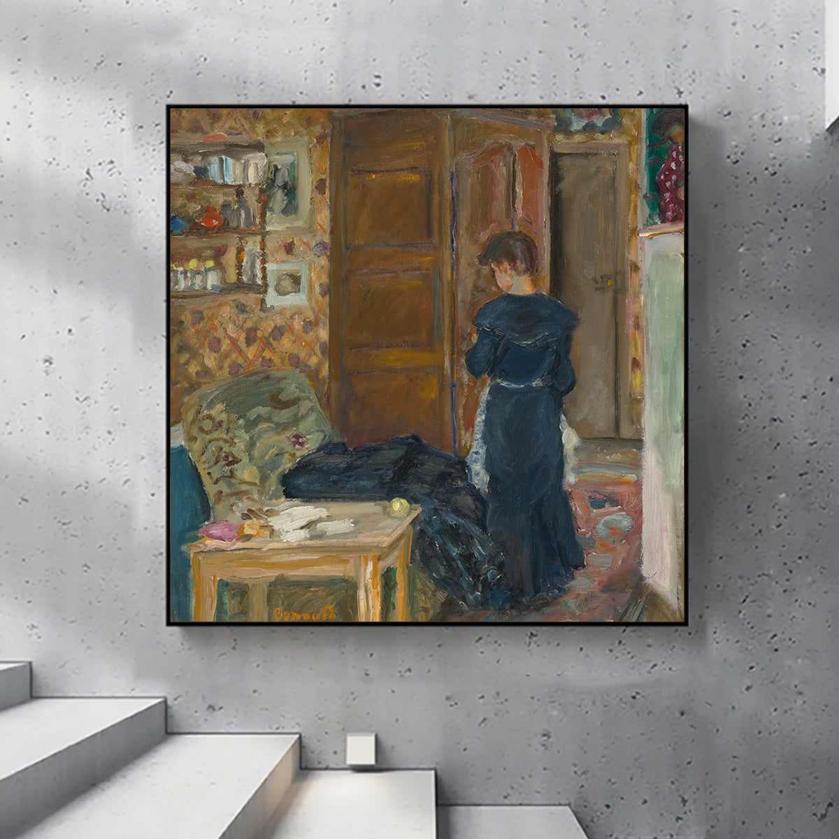 FEMME DANS UN INTéRIEUR by Pierre Bonnard