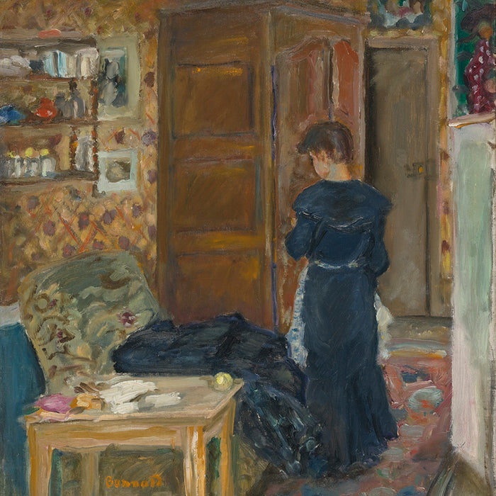 FEMME DANS UN INTéRIEUR by Pierre Bonnard