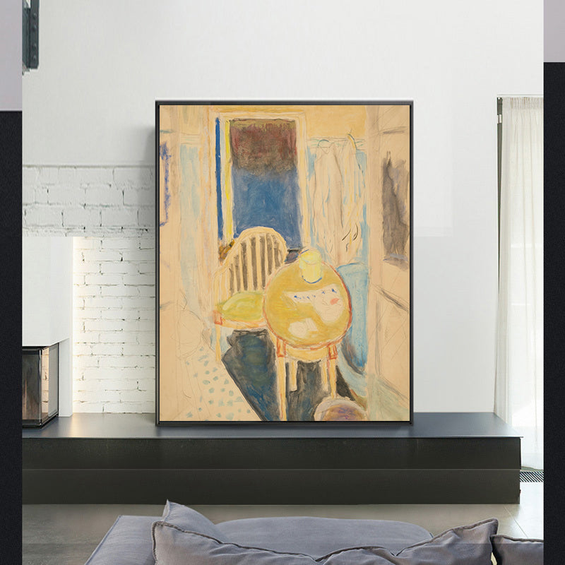 INTéRIEUR AU CANNET by Pierre Bonnard