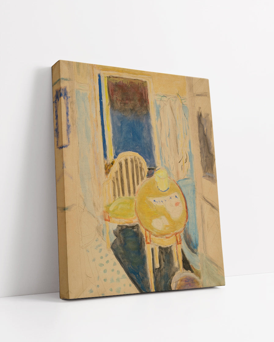 INTéRIEUR AU CANNET by Pierre Bonnard