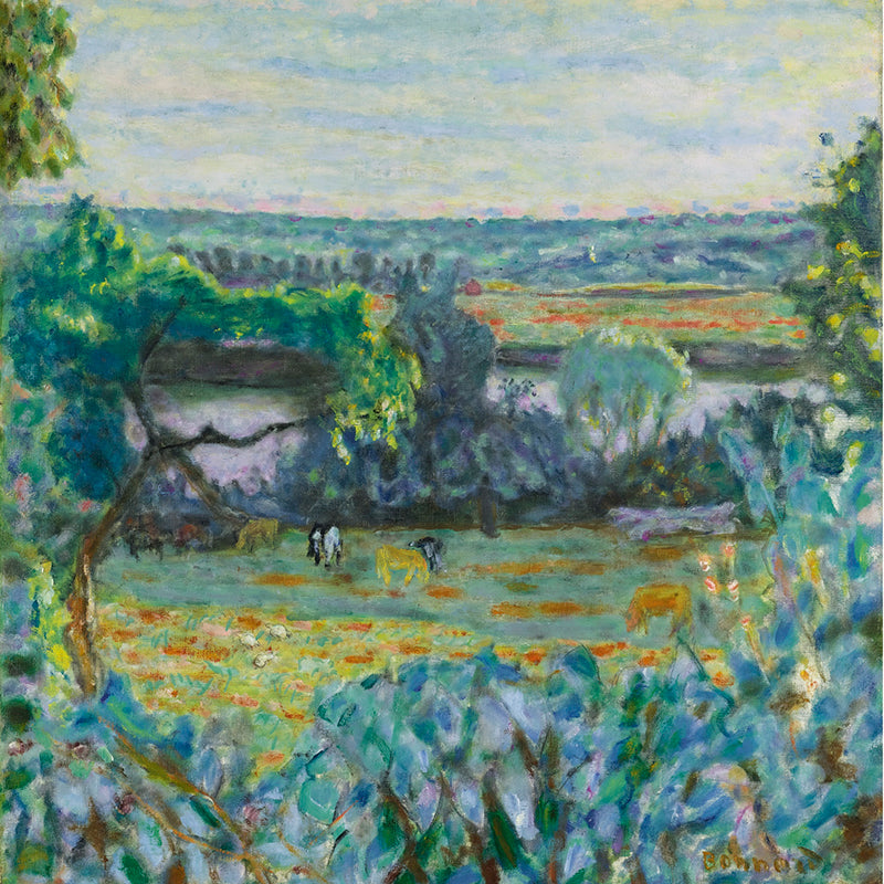 JOUR DéCLINANT; VERNON, LE SOIR by Pierre Bonnard