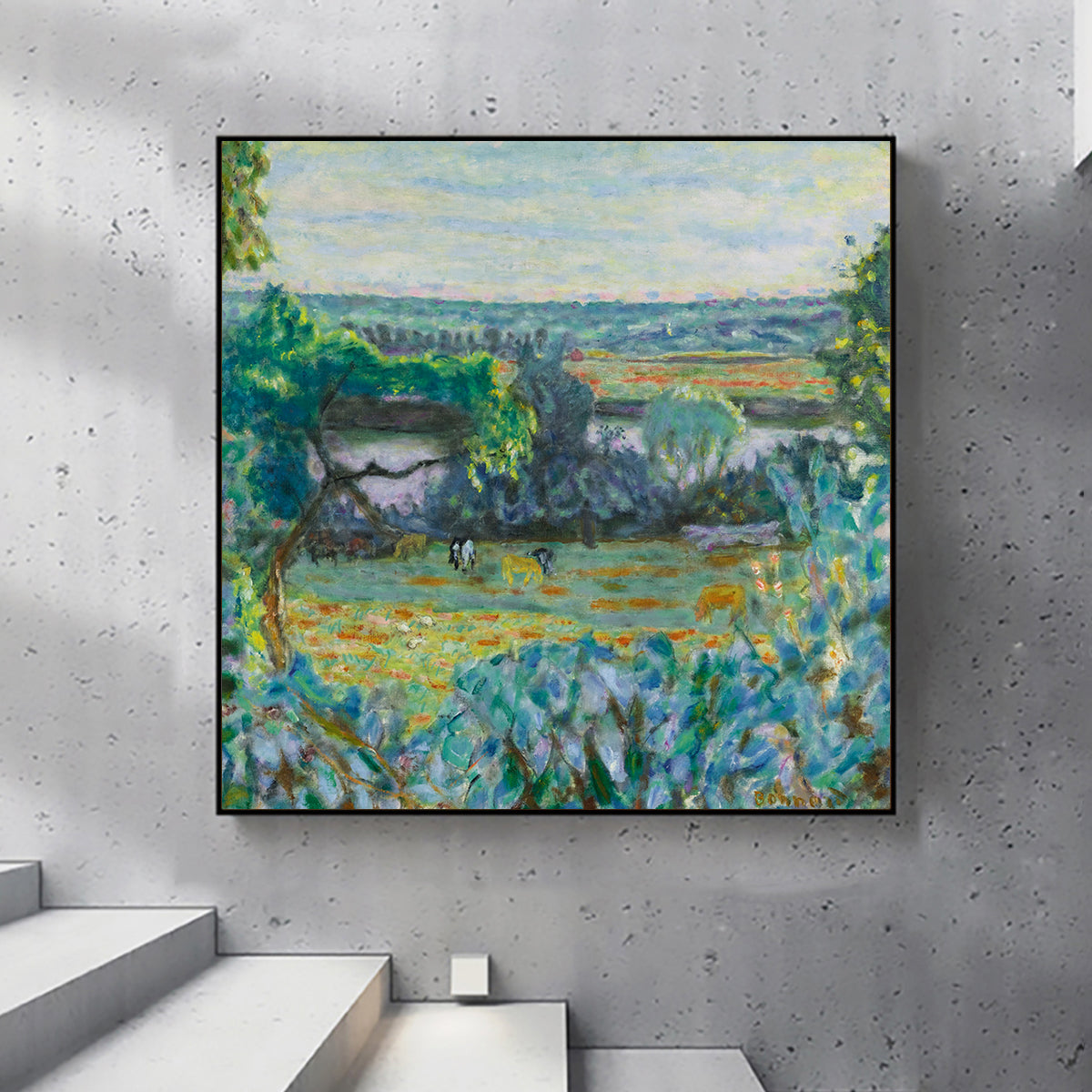 JOUR DéCLINANT; VERNON, LE SOIR by Pierre Bonnard