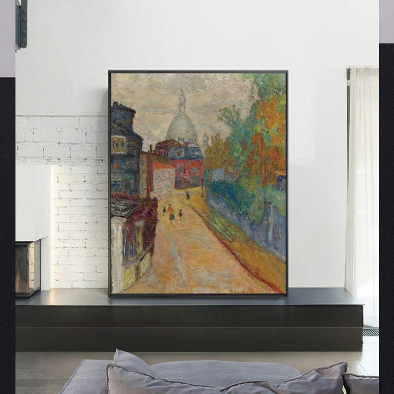 RUE à MONTMARTRE, LE SACRé-COEUR by Pierre Bonnard