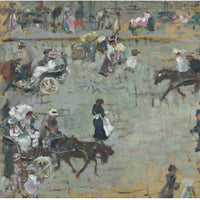 SCèNE DE RUE à PARIS by Pierre Bonnard