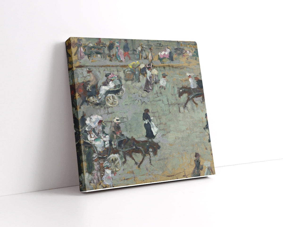 SCèNE DE RUE à PARIS by Pierre Bonnard