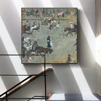 SCèNE DE RUE à PARIS by Pierre Bonnard