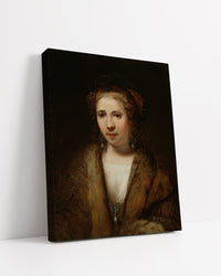 Portrait of Hendrickje Stoffels by Rembrandt Harmenszoon van Rijn