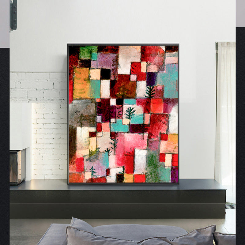 Red green and Violet–Yellow Rhythms  by Paul Klee