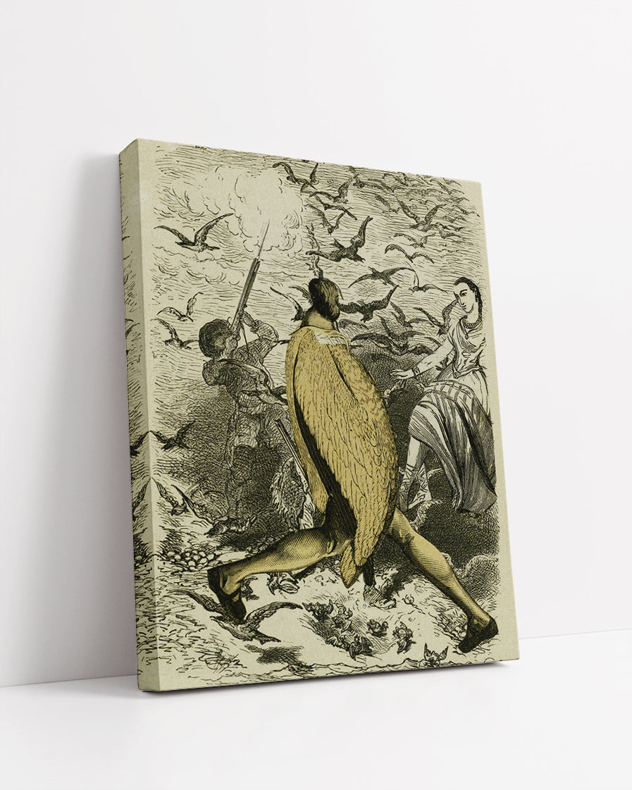 Rêve d'une petite fille qui voulut entrer au Carmel Marceline-Marie by Max Ernst