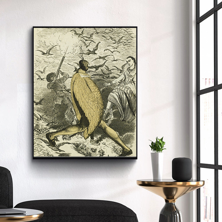 Rêve d'une petite fille qui voulut entrer au Carmel Marceline-Marie by Max Ernst