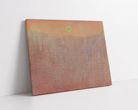 Roter Gratenwald mit Sonne  by Max Ernst