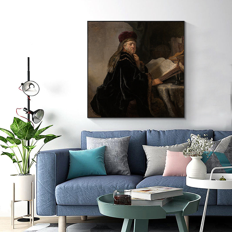 Scholar At His Study by Rembrandt Harmenszoon van Rijn