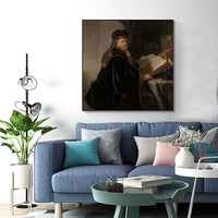 Scholar At His Study by Rembrandt Harmenszoon van Rijn