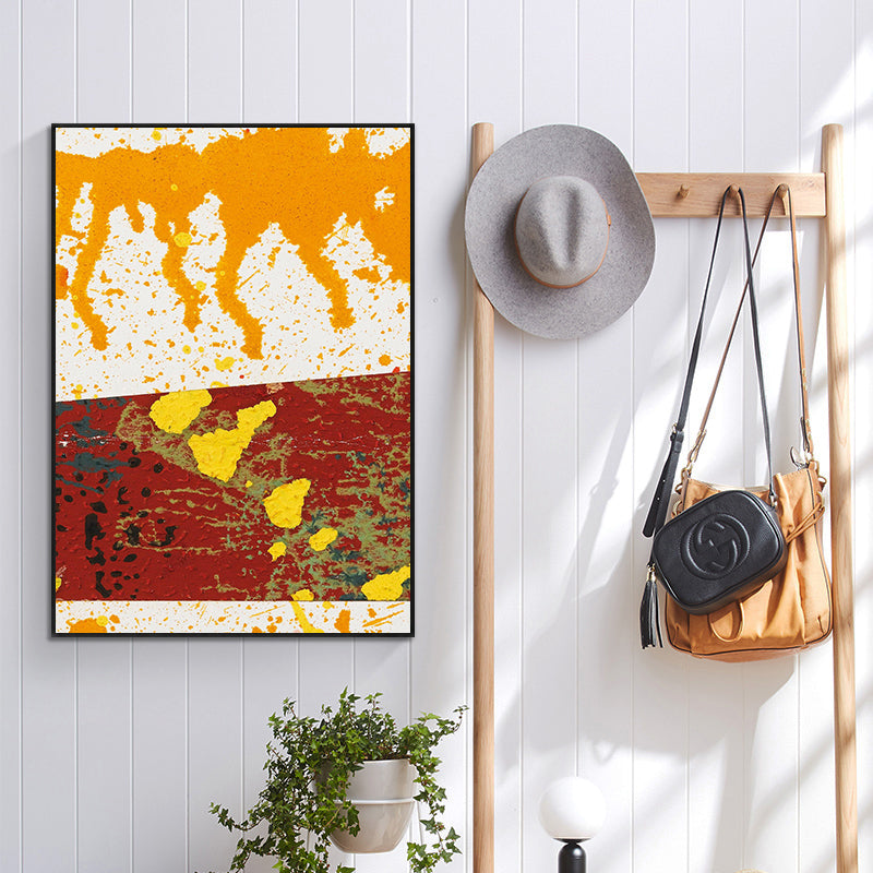 Sept nains jaunes sautant une rivière, 1968