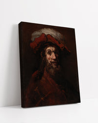 Sketch for The Knight with the Falcon, known as 'The Crusader' by Rembrandt Harmenszoon van Rijn