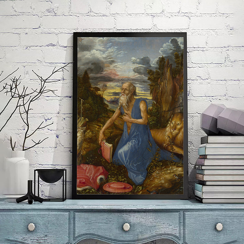 St. Jerome in the Wilderness by Albrecht Durer