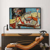 Stenographic Figure by Jackson Pollock
