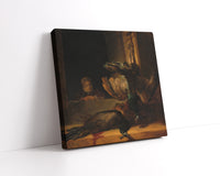 Still Life with Two Dead Peacocks and a Girl by Rembrandt Harmenszoon van Rijn