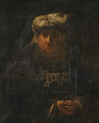 Study Of An Old Man by Rembrandt Harmenszoon van Rijn