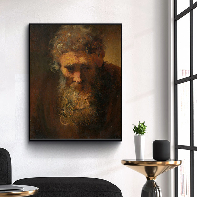 Study of an Old Man by Rembrandt Harmenszoon van Rijn