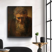 Study of an Old Man by Rembrandt Harmenszoon van Rijn