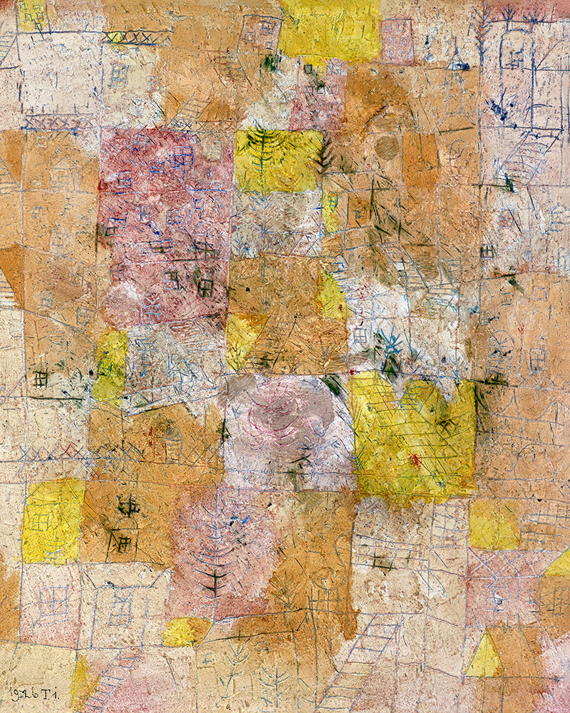 Suburban idyll  by Paul Klee