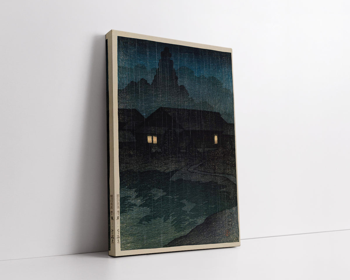 Tabi_miyage_dai_isshū,_Mutsu_Tsuta_onsen by Kawase Hasui